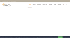Desktop Screenshot of falcofoods.it